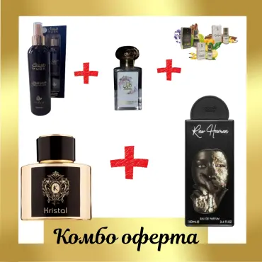 Fragrance World Kristal + Lattafa Raw Human + Otoori Musk + Otoori Jameela + 3 μίνι αρωματικά έλαια