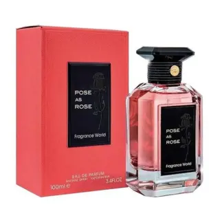 Fragrance World Pose As Rose EDP 100 ml. 