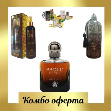 Fragrance World Proud of You Absolute + My Perfumes Waseemah + Otoori Oud + 3 μίνι αρωματικά έλαια
