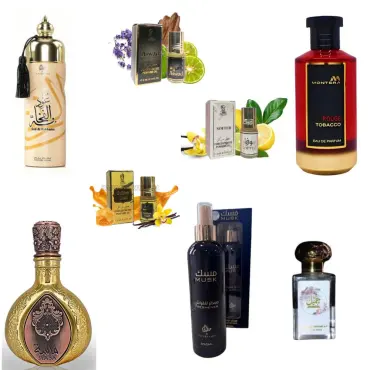  Lattafa Masa + Fragrance World Montera Rouge Tobacco + Otoori Oud Simple + Otoori Musk + Otoori Jameela + 3 μίνι αρωματικά έλαια