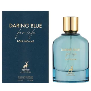 Ανδρικό άρωμα Maison Alhambra Daring Blue For Life EDP 100 ml.