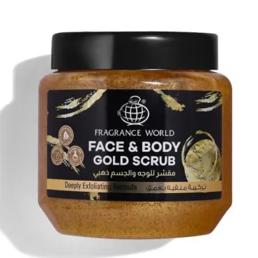 Απολέπιση προσώπου και σώματος / Fragrance World Gold Scrub 