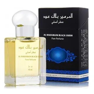 Αρωματικό έλαιο Al Haramain Black Oudh 15 ml. - Unisex